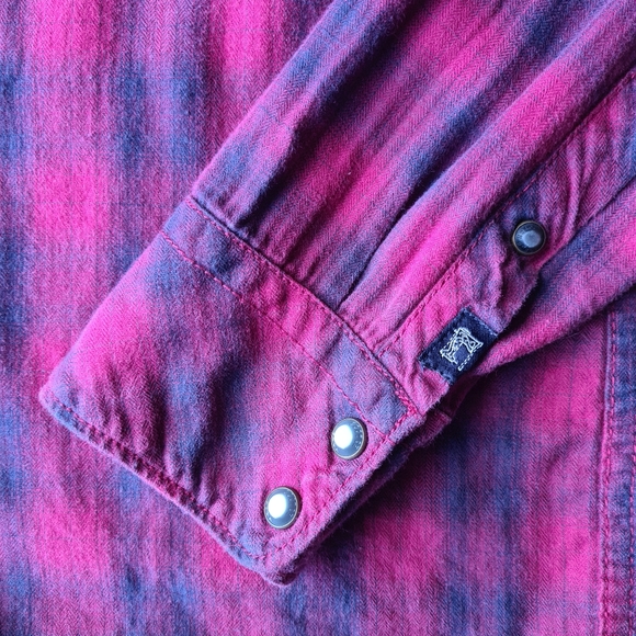 SCOTCH & SODA Mens Small Luxury Quality Pink Check Long Sleeve Plaid Shirt - Picture 6 of 16